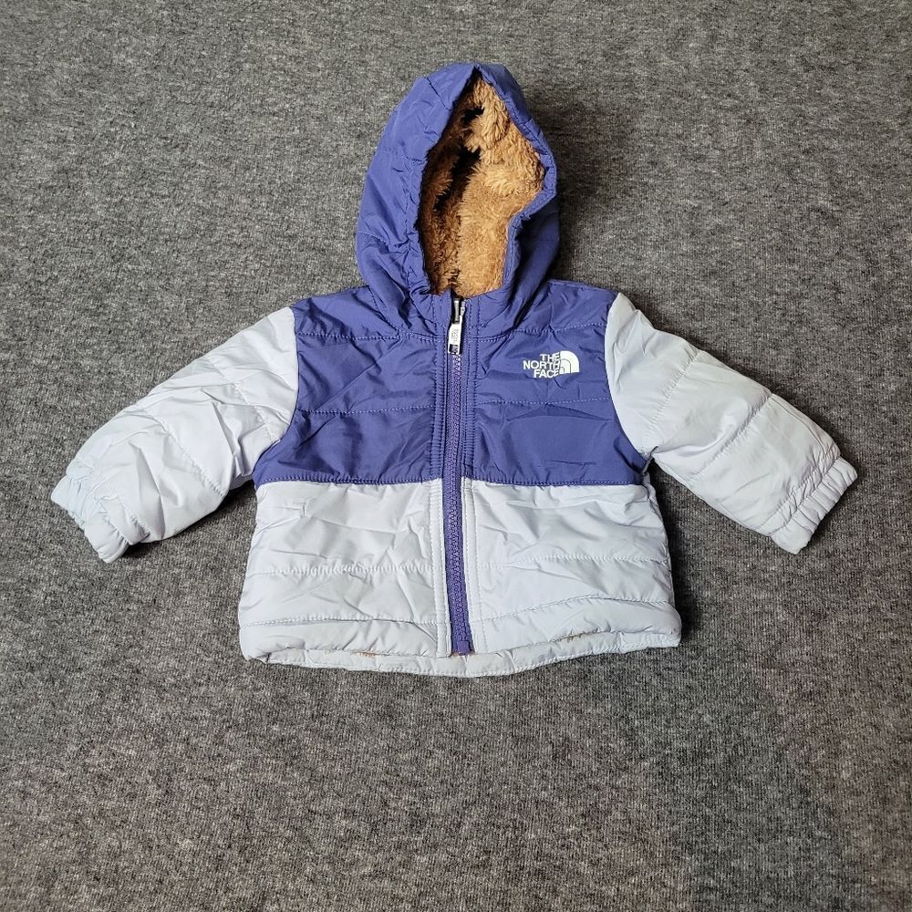 The North Face Reversible Mount Chimbo Full Zip Hooded Jacket 0-3 Months